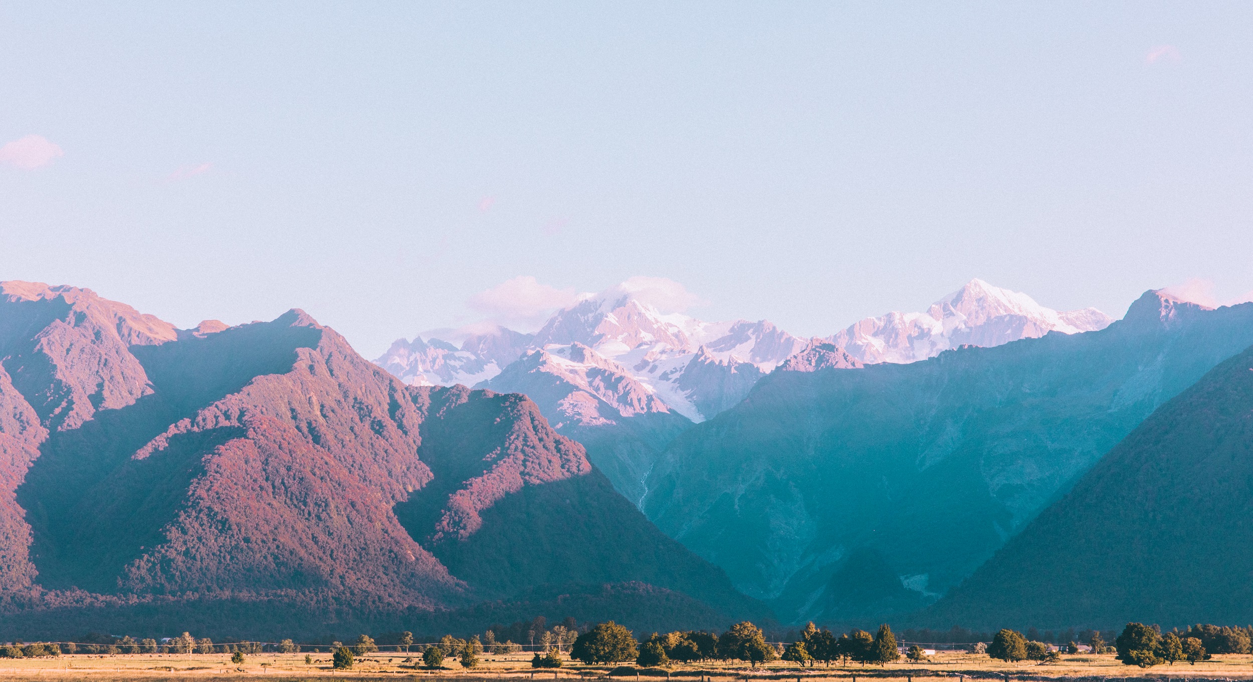 Lake Matheson Mount Aoraki New Zealand